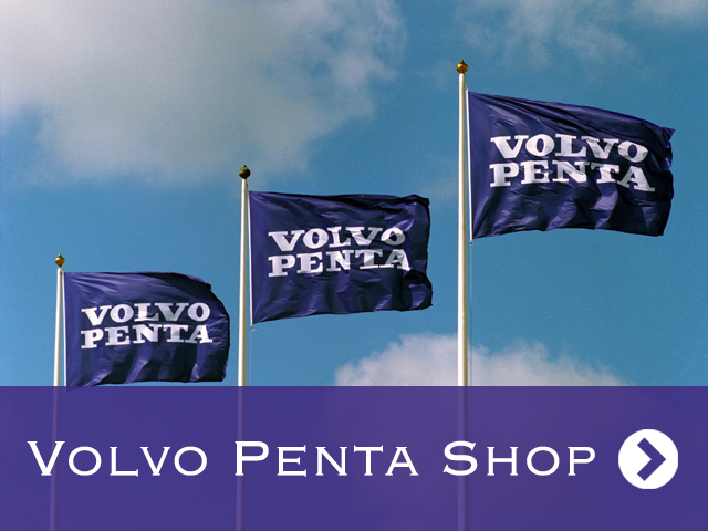 Volvo Penta Shop Call to Action Button